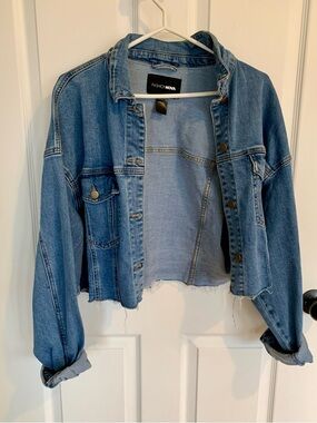 Fashion Nova Light Blue Denim Jacket